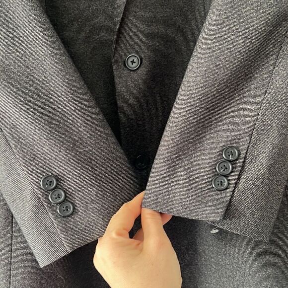 Alfani Slim Fit Stretch Mens Blazer Sz- 39-41 - Picture 3 of 13